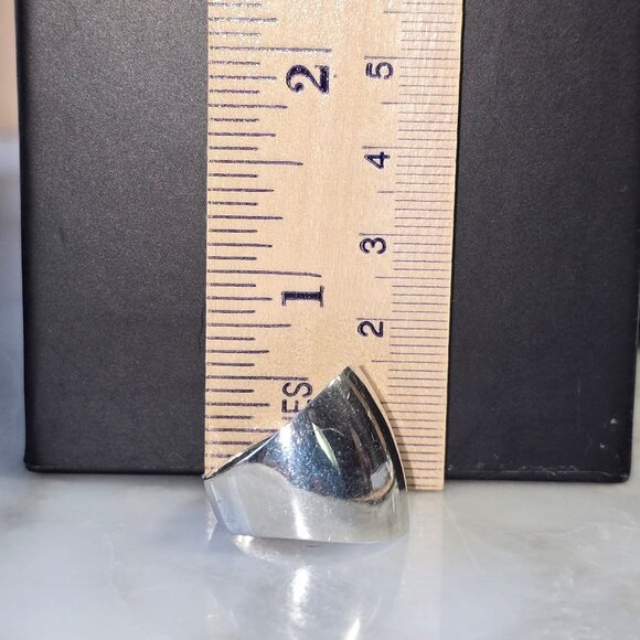 Lia Sophia Silver Screen Dome Ring (Silver Tone) - Picture 6 of 9